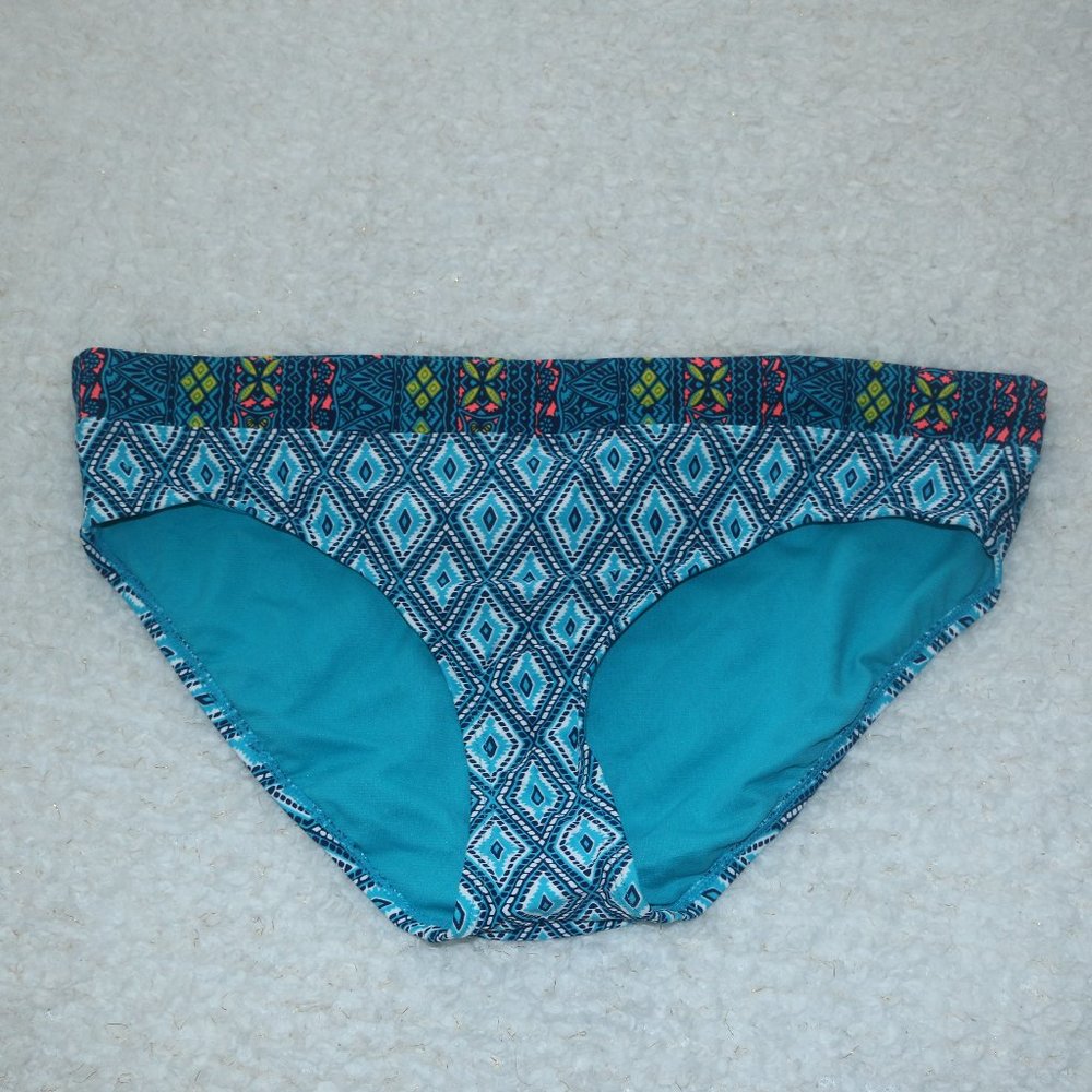 Coastal Blue brief bikini bottom